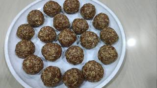 Halim Laddoo | Garden Cress Seeds Laddoo | 3 Ingredients Laddoo | Tiny Nutrients Powerhouse Laddoos|