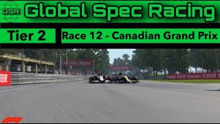 GSR Xbox Tier 2 S4 R12/15 - Canadian Grand Prix (Full Race)