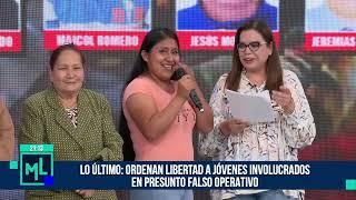 Milagros Leiva Entrevista -DIC 27 - 2/4 - ORDENAN LIBERTAD A JÓVENES INVOLUCRADOS EN FALSO OPERATIVO