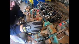 Part 3 Volvo Backhoe Bl70 Injector Pumps Install D4D CBE2 Diesel Deutz BF4M2012