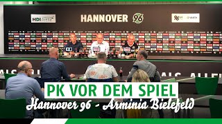 RE-LIVE | PK vor dem Spiel | Hannover 96 - Arminia Bielefeld