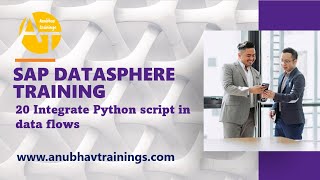 20 Integrate Python script in data flows | Introduction to Data Flow Integration