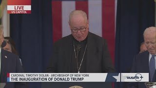 Archbishop of New York delivers invocation at the inauguration of Donald Trump