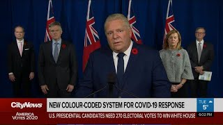 How Ontario’s new colour-coded COVID-19 restrictions will work