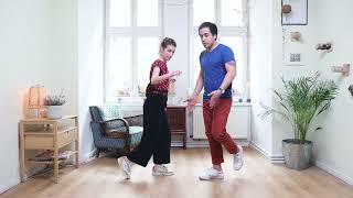 6-Count Rhythm Variation  - Lindy Hop Class w/ Élise & Rija