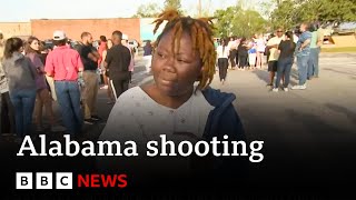 Alabama shooting: Girl survives being shot three times at 16th birthday party - BBC News