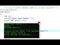 c program to print day of week using switch case | learn coding