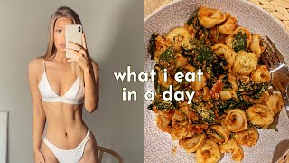 WHAT I EAT IN A DAY | realistic, healthy & happy | summer 2021