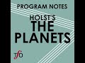 program notes holst s the planets