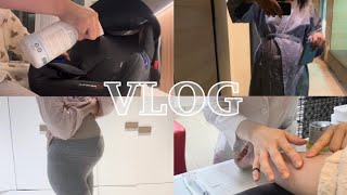 임산부 vlog, 막달검사, 출산 약 10일 앞둔 예비엄마의 일상👼🏻💛