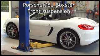 Porsche 981 front suspension