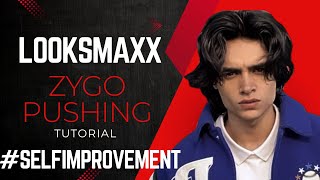 Here's the tutorial for how to ZYGO push | GlowUp | Jawline | Looksmaxx ​⁠​⁠  MenCure