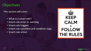 Sage Intacct | CloudBytes: 2018 - Release 3 | Smart Rules