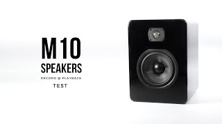 Mark Levinson's Daniel Hertz M10 speakers - record and playback test