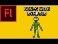 How To Animate with Bones in Flash CS5: 004 Symbols