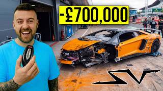 I BOUGHT A WRECKED LAMBORGHNI AVENTADOR SV THAT WAS SECRET