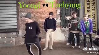 Suga vs V Dance battle