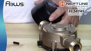 Neptune T10 Water Meter - Changing the Register Orientation