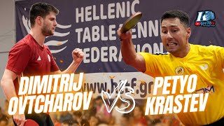 KRASTEV vs OVTCHAROV 🏓🔥 Who Will Reign Supreme in League Table Tennis Match?