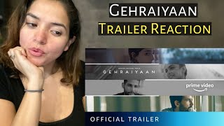 Gehraiyaan - Official Trailer | Deepika Padukone | Siddhant Chaturvedi | Ananya | Reaction