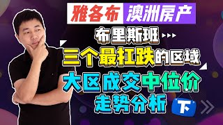 【澳洲房产】房价大跌也不怕，布里斯班三个最扛跌的区域分别在哪里？大区成交中位价走势分析（下）【雅各布澳洲房产生活039期下】