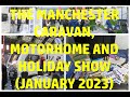 At the Manchester Caravan, Motorhome and Holiday show January 2023