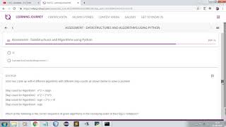 InfyTQ Data Structure and Algorithm using python Assessments Solution