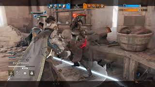 [For Honor]今宵も頑張るよ！オナー！ウォーモンガーのしようです。