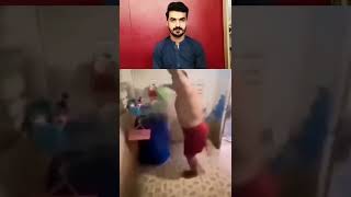 Reaction on cold water in winter| Pakistani boy reaction #shorts