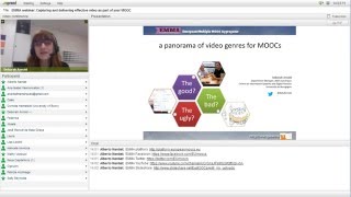 Capturing and delivering effective video as part of your MOOC