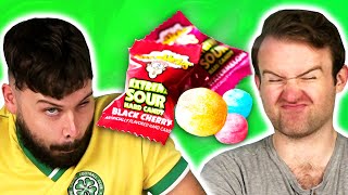 Irish People Try Extreme Sour Warheads For The First Time