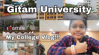 My College Vlog | Gitam University Vizag Vlog