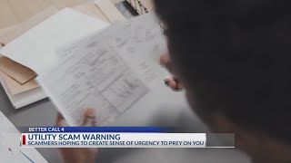 Scammers using utilities to target victims