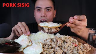 PORK SISIG ASMR MUKBANG | HUNGRY MICHAEL