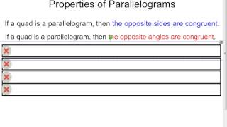 8 2 Parallelograms Lesson