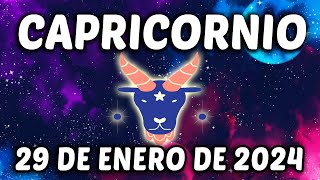 ❤️💰 𝐄𝐬𝐭á𝐧 𝐃𝐞𝐬𝐭𝐢𝐧𝐚𝐝𝐨𝐬🍀🥳 Horóscopo de hoy Capricornio ♑ 29 de Enero de 2024|Tarot