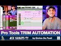 Pro Tools TRIM AUTOMATION (English) - Mix Secrets TV - Enrico De Paoli