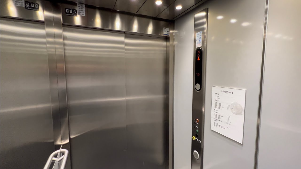 2010 Kone Monospace Mrl Traction Elevator Indalsbacken 1 Vällingby