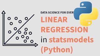 Linear Regression in Python (statsmodels)