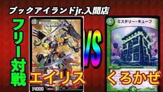 連ドラ（エイリス）vs　５ｃキューブ（くろかぜ）【デュエルマスターズ対戦】