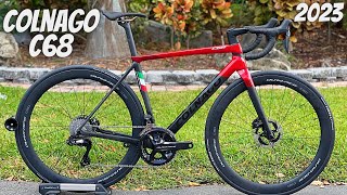 NEW!! 2023 COLNAGO C68!! (ALL FEATURES SHOWN!!) *REAL WORLD WEIGHT*