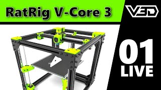 Building a Rat Rig V-Core 3 Part 1 - Unboxing and Getting Started