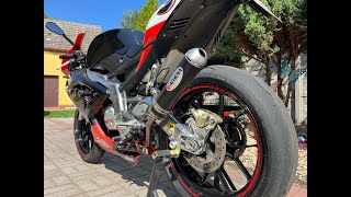 Aprilia RS 125 - Athena Racing Exhaust Test