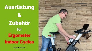 Ausrüstung für Ergometer, Indoor Cycles & Speedbikes | ERGOMETER & HEIMTRAINER