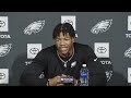 Eagles Nolan Smith on Sean Desai defense and his pass rush moves #philadelphiaeagles