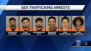 What we know: 5 men, 1 woman accused of sex trafficking 2 juvenile girls