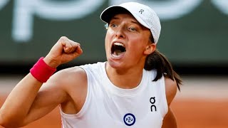 French Open Women's final 2023: Iga Swiatek beats Karolina Muchova  6-2 5-7 6-4 (Roland-Garros 2023)