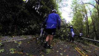 GoPro: Cycling through a Major Wind Storm - Ride to Conquer Cancer BC 2015