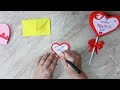 Оригами Конверт подарок на День Святого Валентина Валентинка diy valentinesday craft