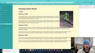 Create a Dark Mode and Light Mode Option Using JavaScript setAttribute and innerHTML